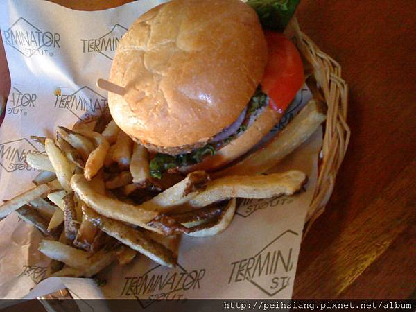 Burger + French Fried