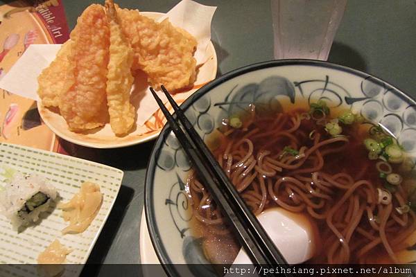 Temoura Soba in ICHIDAI