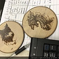 Learning to use laser cutting for making something