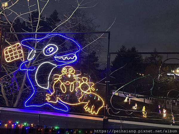 Oregon Zoo lights