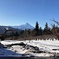 Mt. Hood is so clear in a nice day.