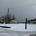 Snow on road