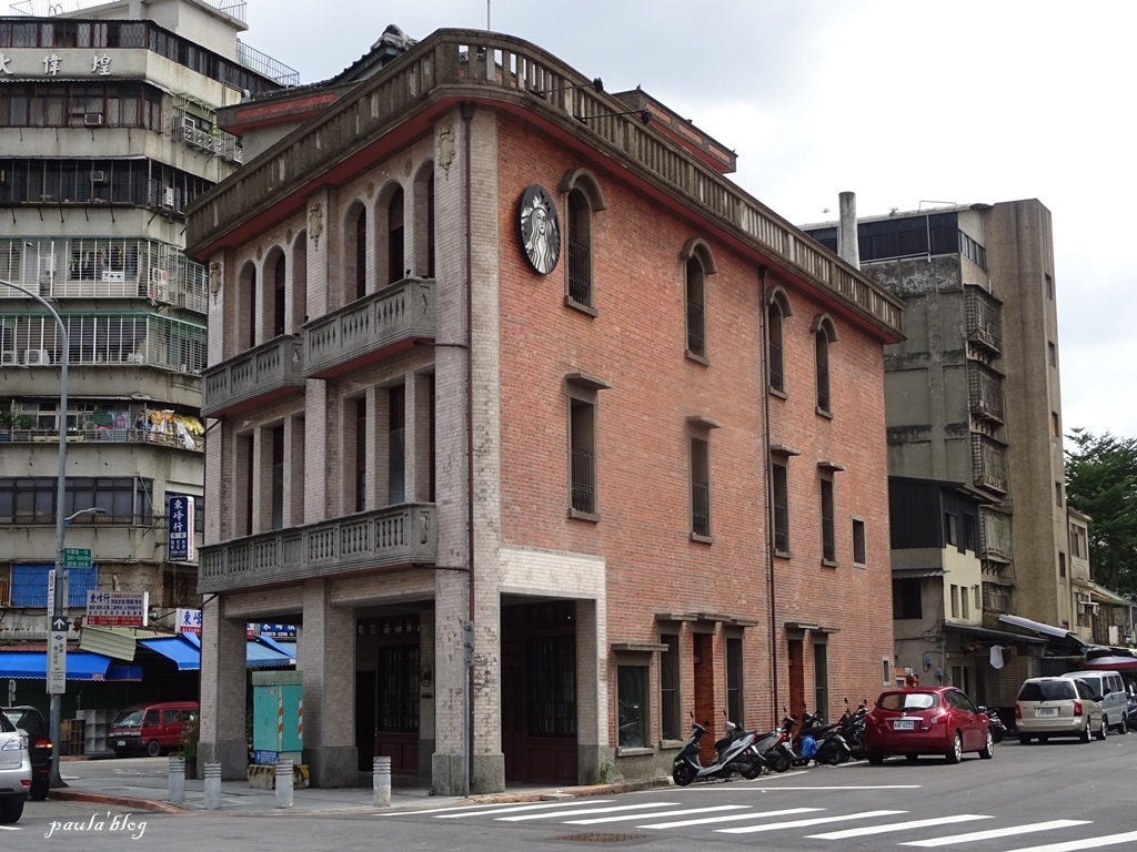 【台北萬華】星巴克艋舺門市。萬華林宅古蹟再造 @ paula's blog :: 痞客邦