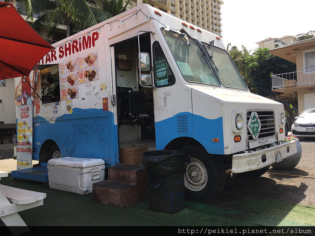 夏威夷Hawaii蝦飯餐車