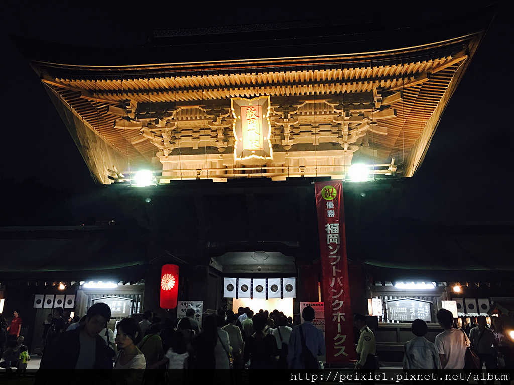 福岡。福岡三大祭典之一。筥崎宮放生会