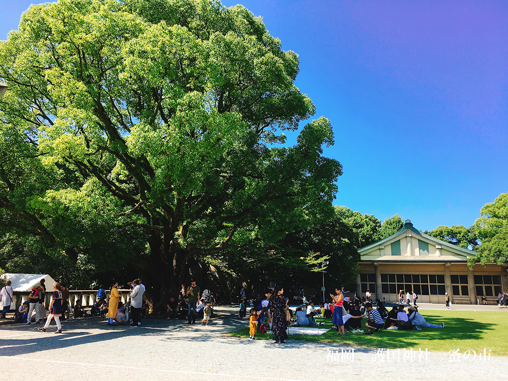 福岡護国神社蚤の市・福岡護國神社蚤之市