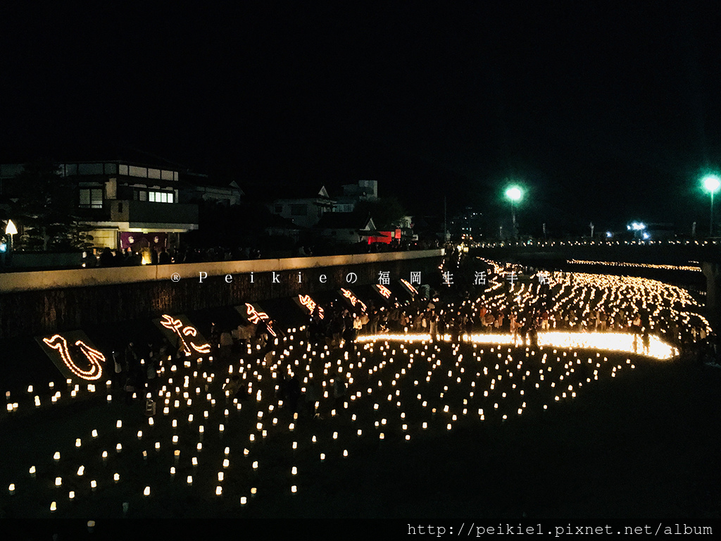 201711日田市天領千年あかり祭り