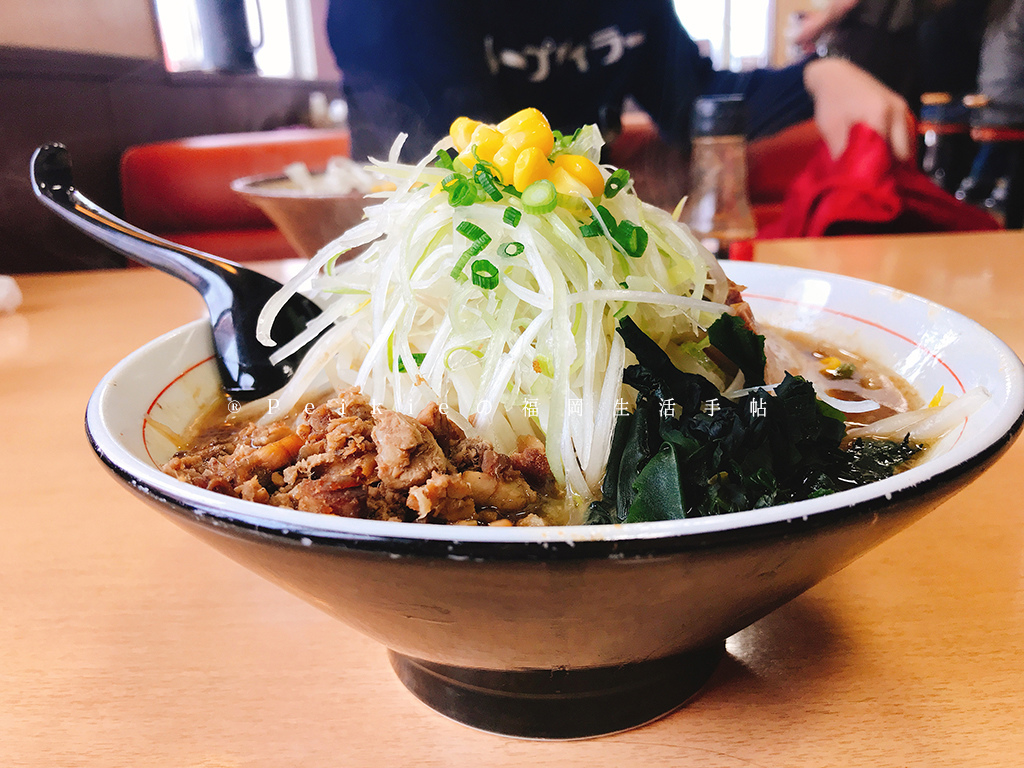 博多・北の恵み・北海道味噌拉麵