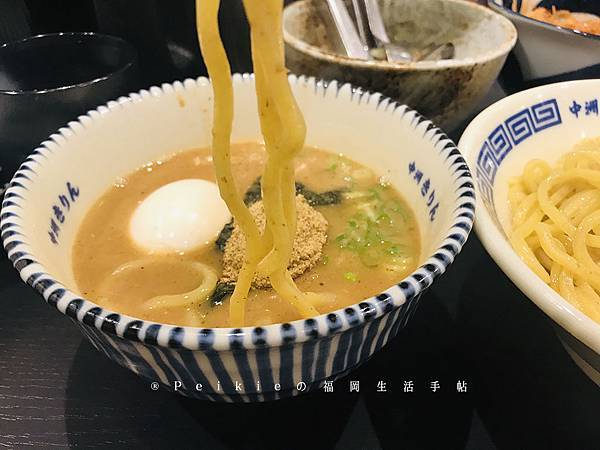 福岡中洲キリンつけ麺（麒麟沾麵）