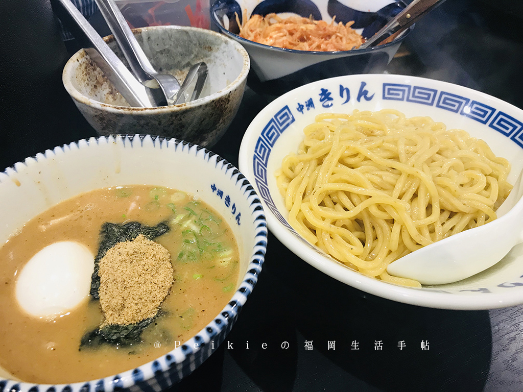 福岡中洲キリンつけ麺（麒麟沾麵）