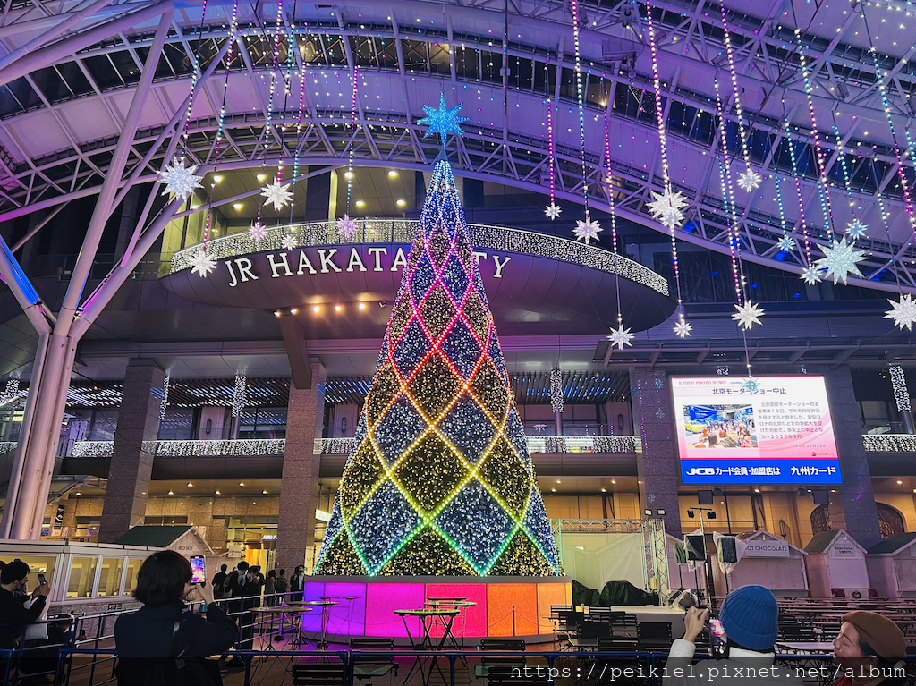 2022年博多站耶誕點燈・博多駅イルミネーション 2022年博多站耶誕點燈・博多駅イルミネーション
