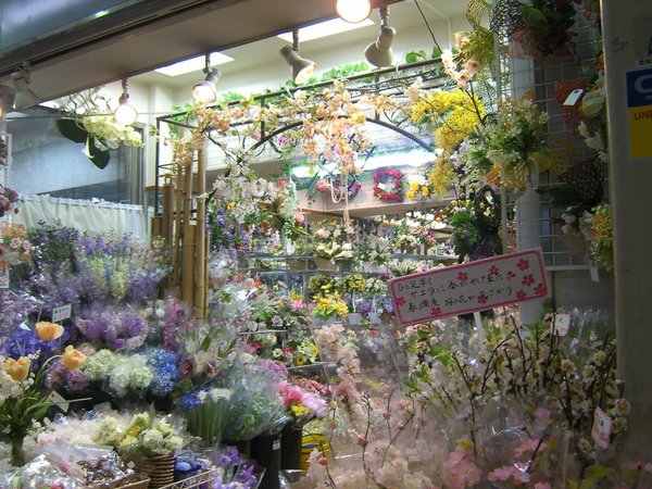 賣人造花的店鋪-花做的超精緻的
