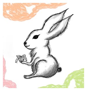 第一次電繪塗鴉~兔