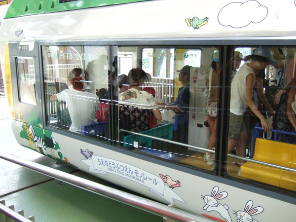 上野動物園的覽車