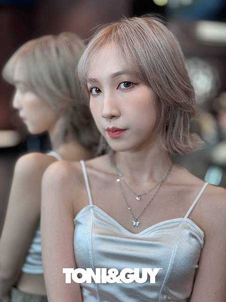 2024髮型NMIXX推薦及肩髮搭配奶茶米棕色