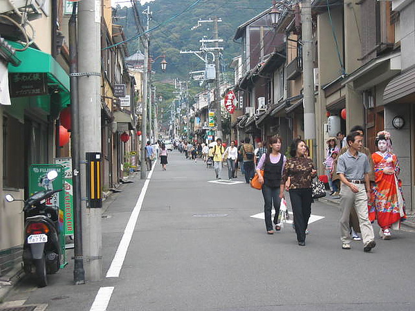 京都的街上