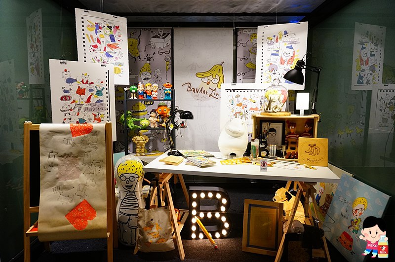 搖滾吧！青春插畫設計展.松菸插畫展.台灣插畫家.克里斯多插畫森林.賴賴&織織.王子麵.許匡匡.傻笑鱷魚.
