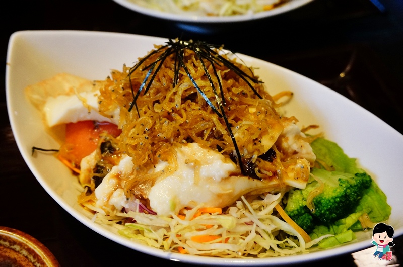 九州美食.福岡美食.博多弁天堂.天神站美食.串木野鮪魚.佐賀豆腐沙拉.平價日式定食.