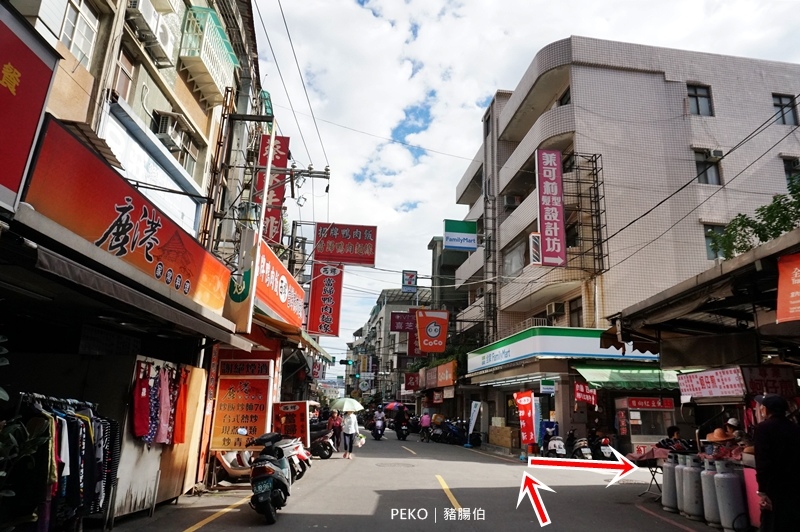 板橋美食.江子翠美食.江子翠宵夜.豬腸伯.豬腸伯油飯.豬腸伯四神湯.腸中腸.板橋四神湯.