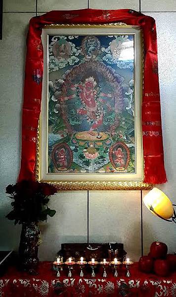 咕嚕咕咧佛母唐卡壇城的安立 咕嚕咕咧佛母唐卡壇城的安立