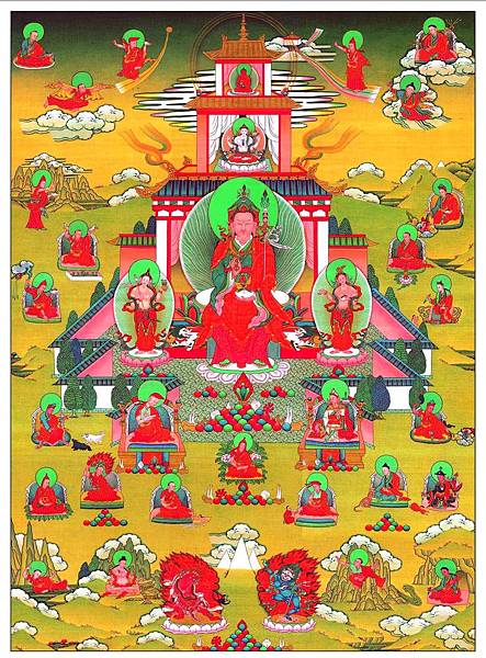 蓮師與蓮師二十五大弟子.jpg 蓮師與蓮師二十五大弟子.jpg