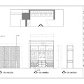 40坪次臥衣櫃立面圖