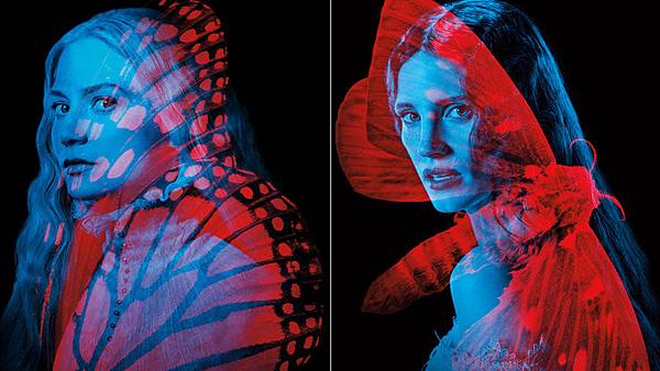 mia-wasikowska-jessica-chastain-crimson-peak-posters