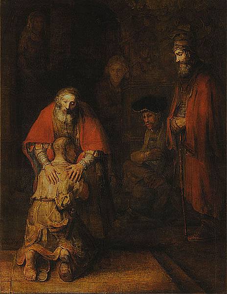 The Return of the Prodigal Son (Rembrandt HarMenszoon van Rijn)