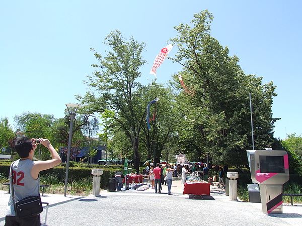 Leiria小鎮跳蚤市場