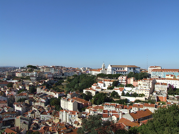 Castelo de São Jorge 聖喬治城堡 遠眺里斯本城