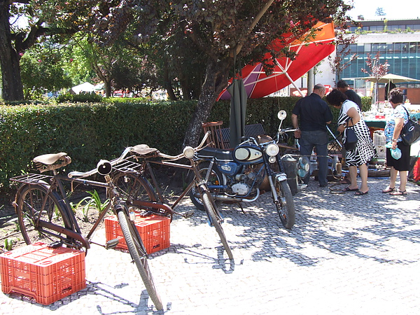 超復古腳踏車耶～Leiria小鎮跳蚤市場
