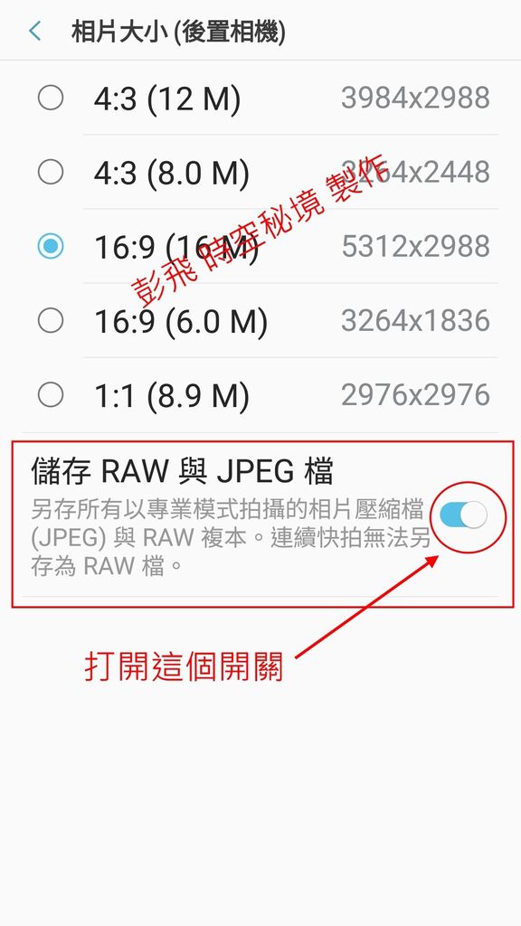 手機拍照用RAW檔？什麼是RAW檔？手機變身單眼相機!!