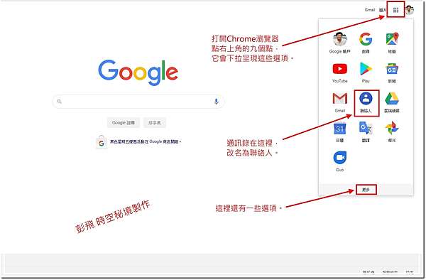 新版gmail介面的通訊錄不見了 哪裡可以找到 彭飛時空秘境 痞客邦 新版gmail介面的通訊錄不見了 哪裡可以找到 彭飛時空秘境 痞客邦