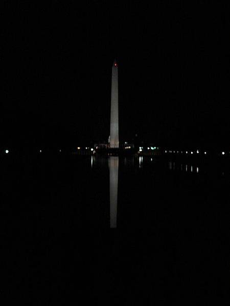 Lincoln Memorial前的Reflecting Pool