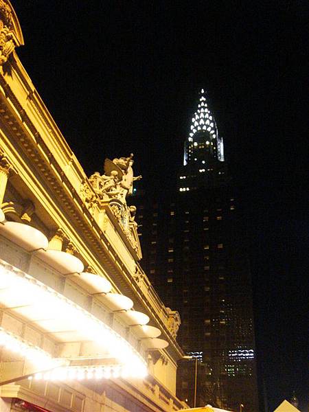 中央車站 and Chrysler Building at Night