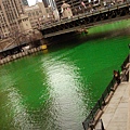 St. Patrick Day- Dying the River