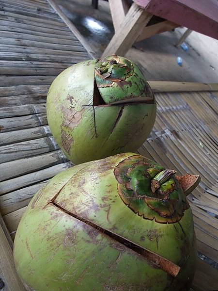 you can have a coconut for 20-30peso(15-20NTD) 