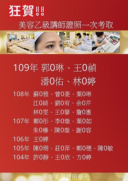 美容乙級證照課程一次考過 不是夢 贈送頂級動物毛刷具組19支 禾馨美學證照學苑 隨意窩xuite日誌