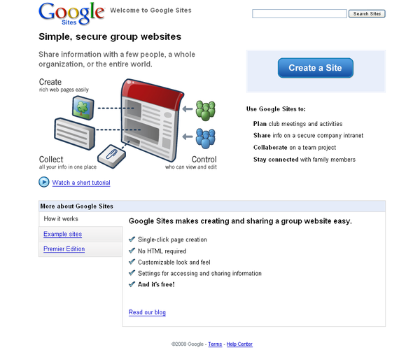 Google Sites