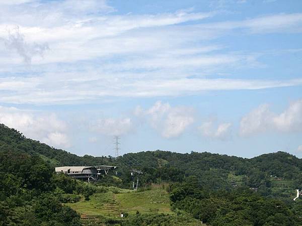 遠看貓空纜車捷運站