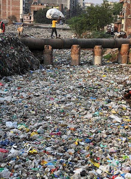 The Indian town completely swamped by a sea of garbage.jfif