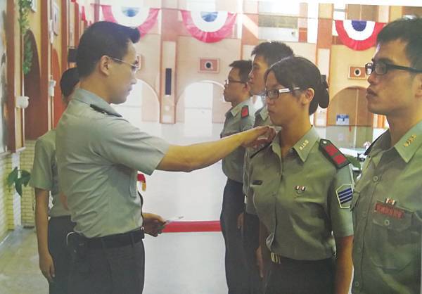 陸軍官校實習幹部肩飾演變史