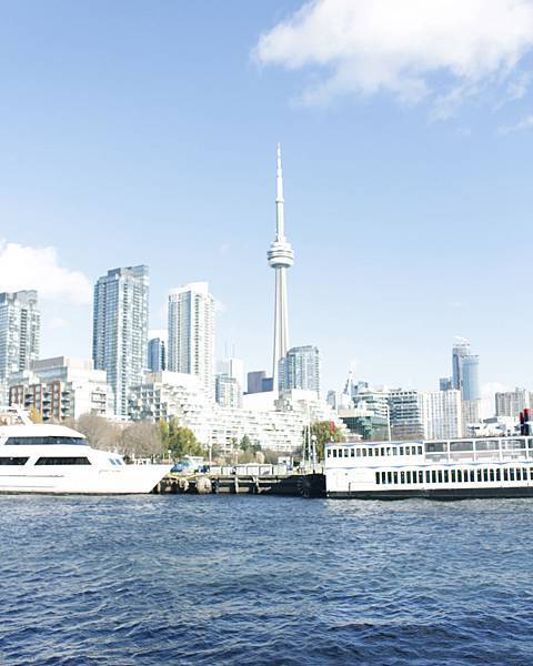 Toronto Harbor in Winter