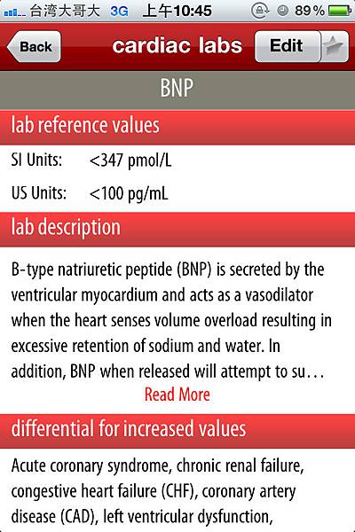 Lab Values +, Abb, Prefix/Suffix Medical Ref - BNP - 1