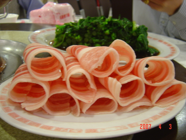 火鍋肉片