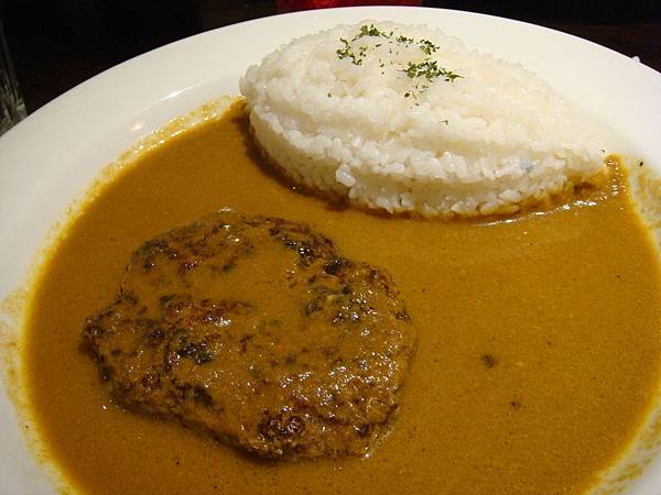 漢堡排咖哩飯 漢堡排咖哩飯