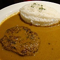 漢堡排咖哩飯