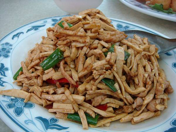 肉絲炒干絲