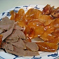 烤鴨皮＆烤鴨肉