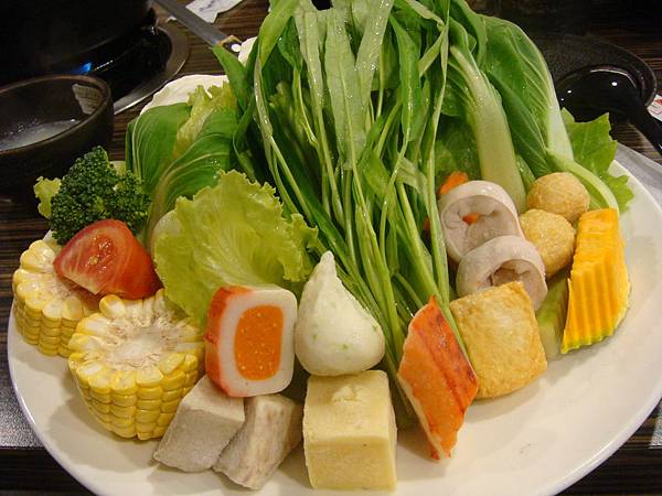 綜合火鍋料菜盤